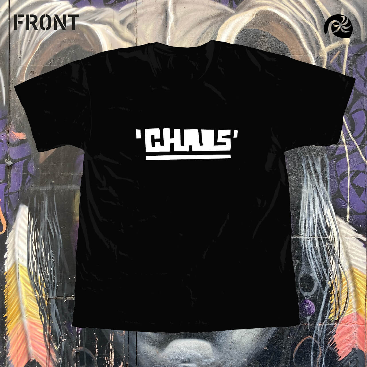 chaos shirt palmenstrand front